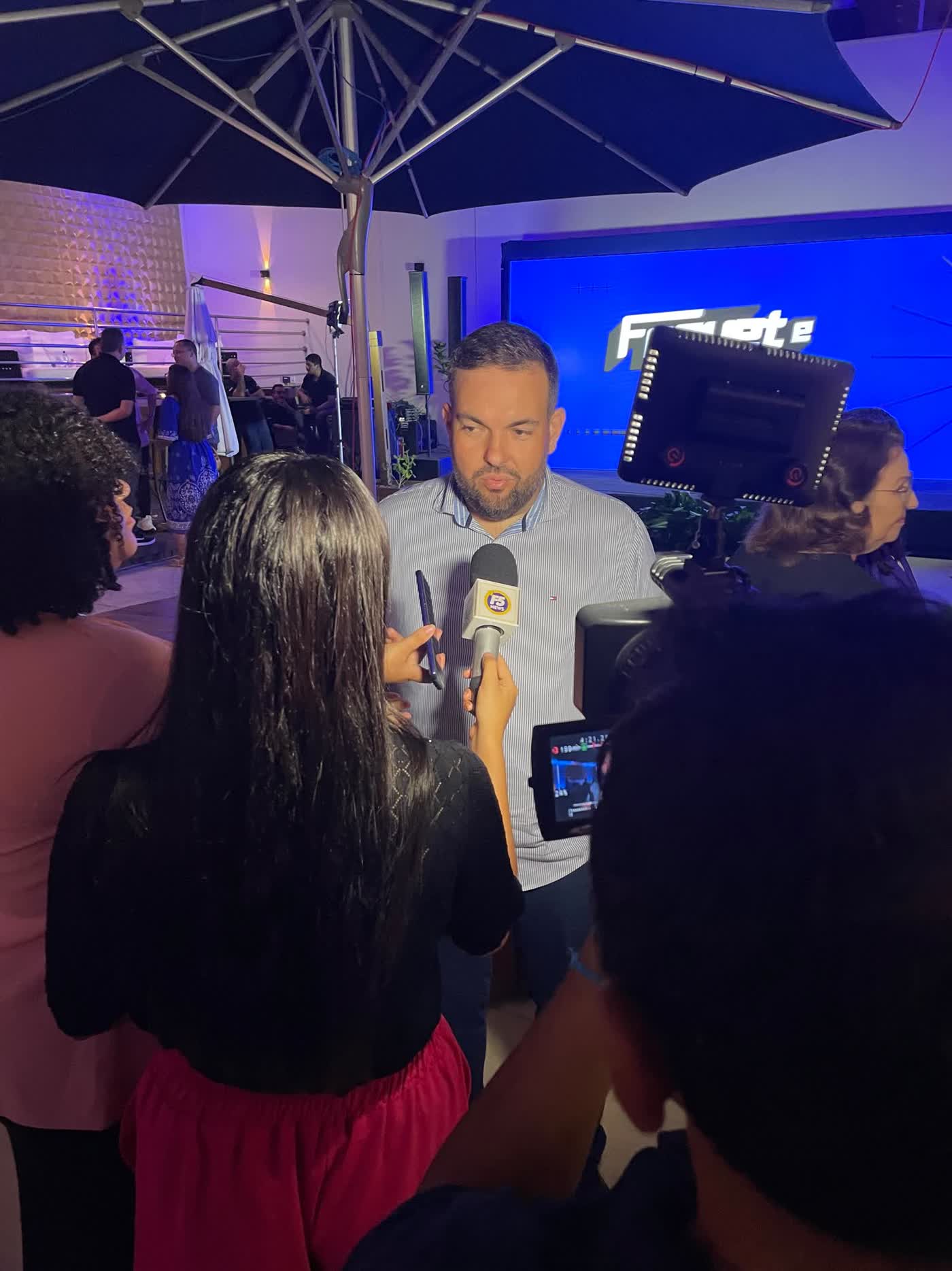 Entrevista à imprensa