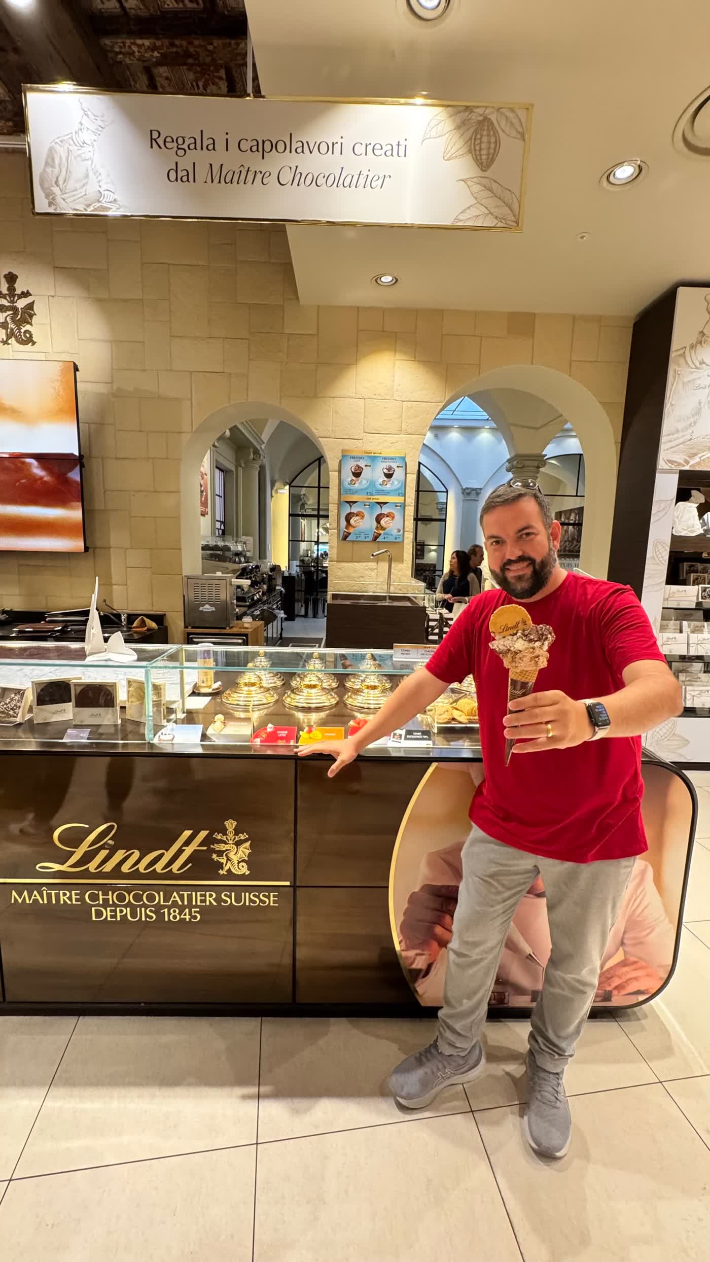 Lindt · Na maison do Maître Chocolatier