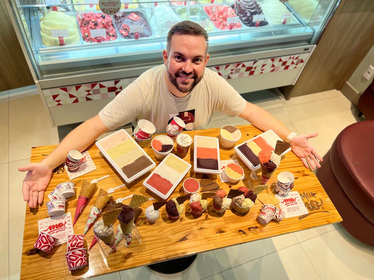 A vitrine da Moderna