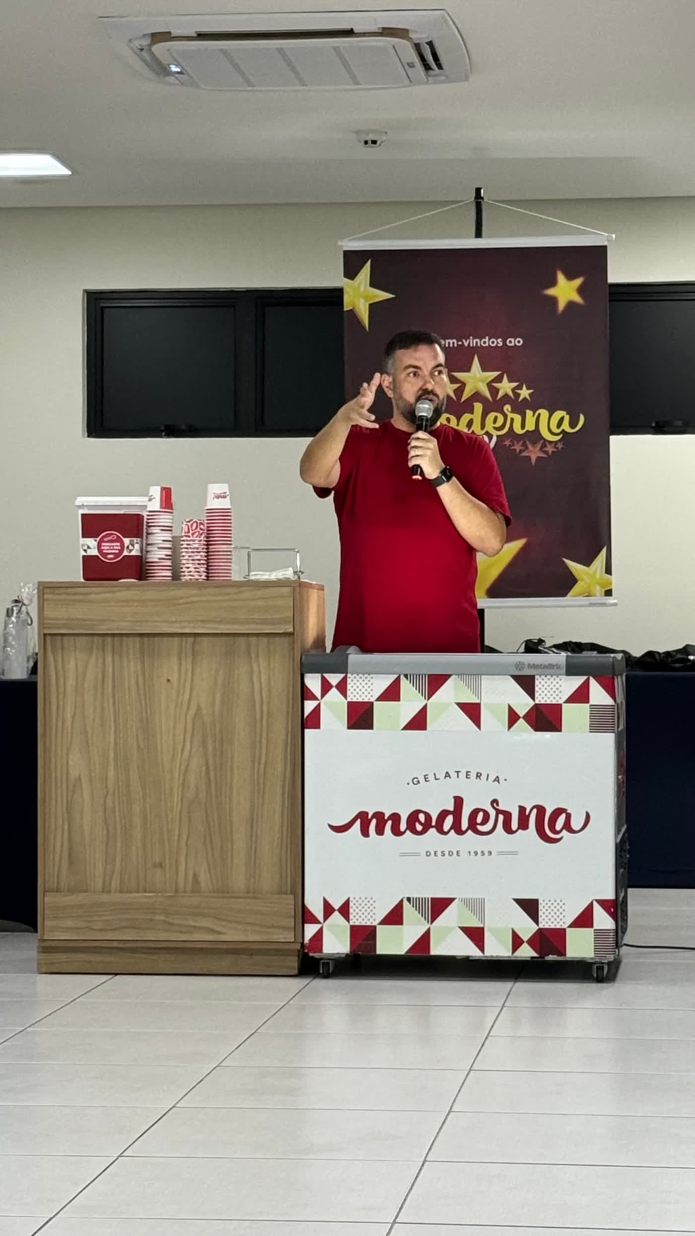 Ministrando treinamentos