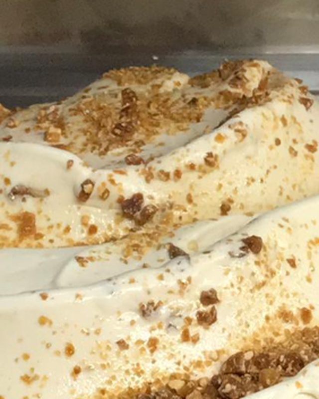 Gelato de AMENDOIM CROCANTE