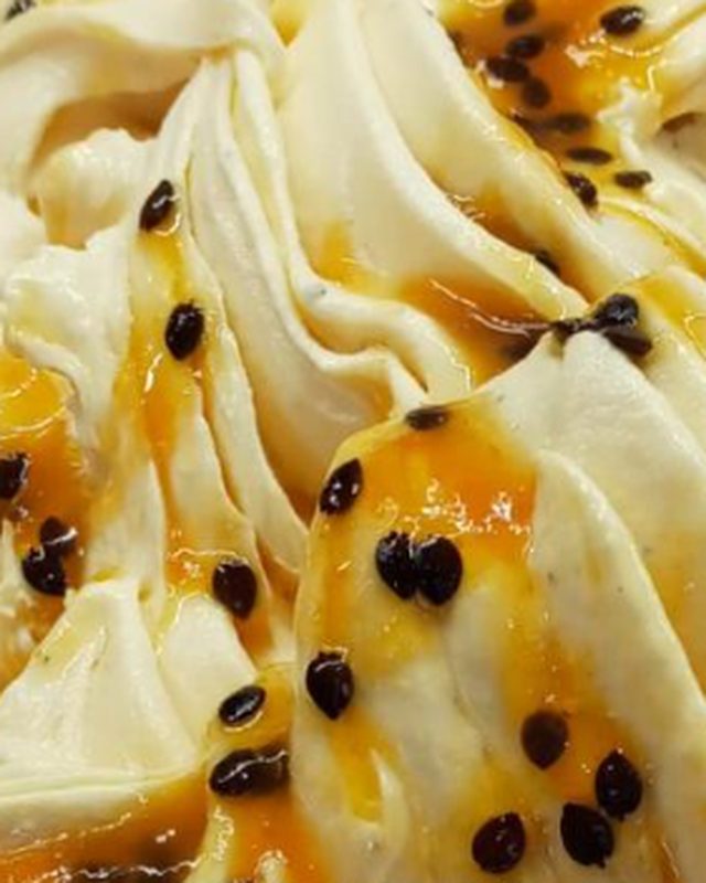Gelato de MOUSSE DE MARACUJÁ